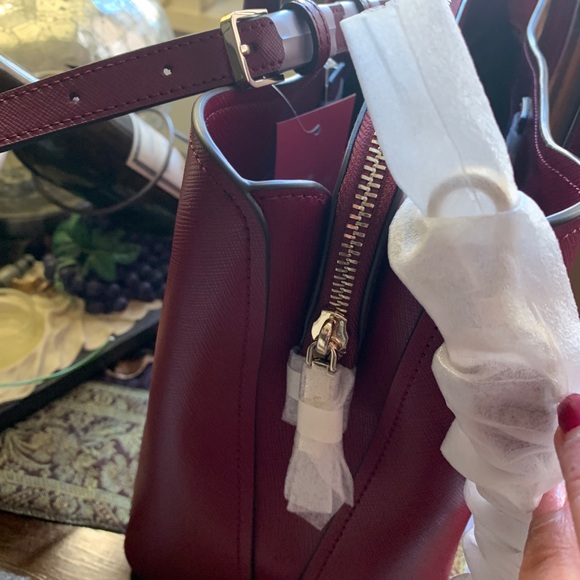 Authentic Kate spade Leather OPEN/zip SATCHEL/CROSBY - Picture 10 of 16